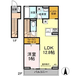 シャルマン本庄の物件間取画像